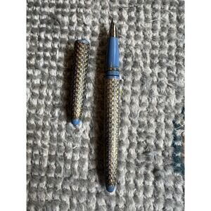Vintage Lady Sheaffer VI Skripsert Fountain Pen Paisley Periwinkle Fine Nib 1959